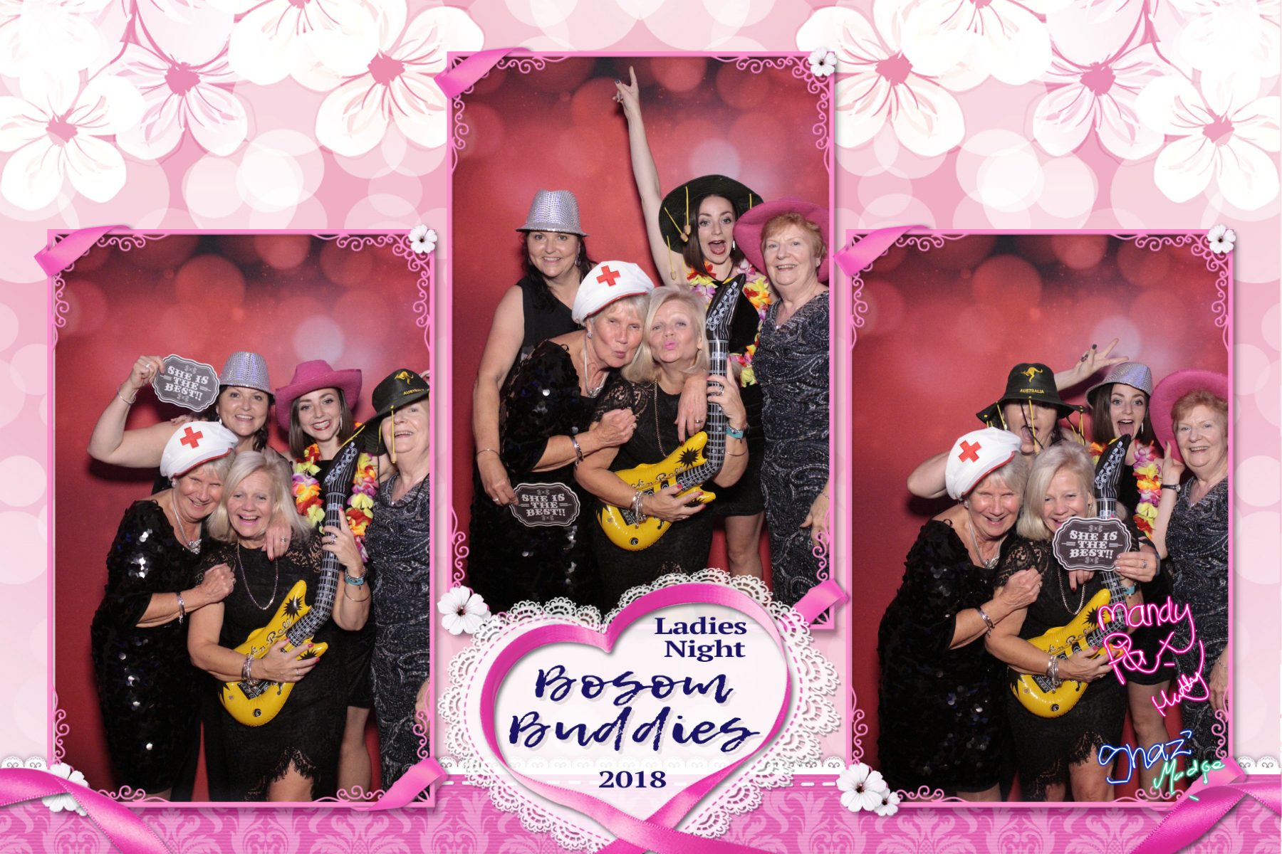 Bosom Buddies | View more photos from the event at gallery.myphotoboothexperience.co.uk/u/MyPhotoBoothExperienceLtd/Bosom-Buddies